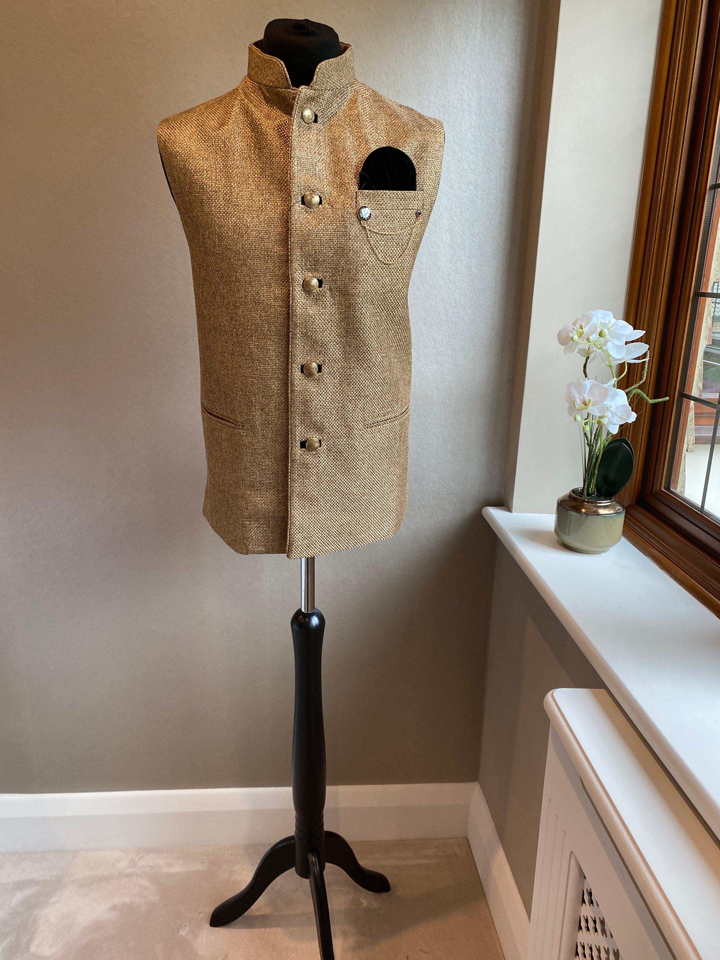 Jute waistcoat clearance